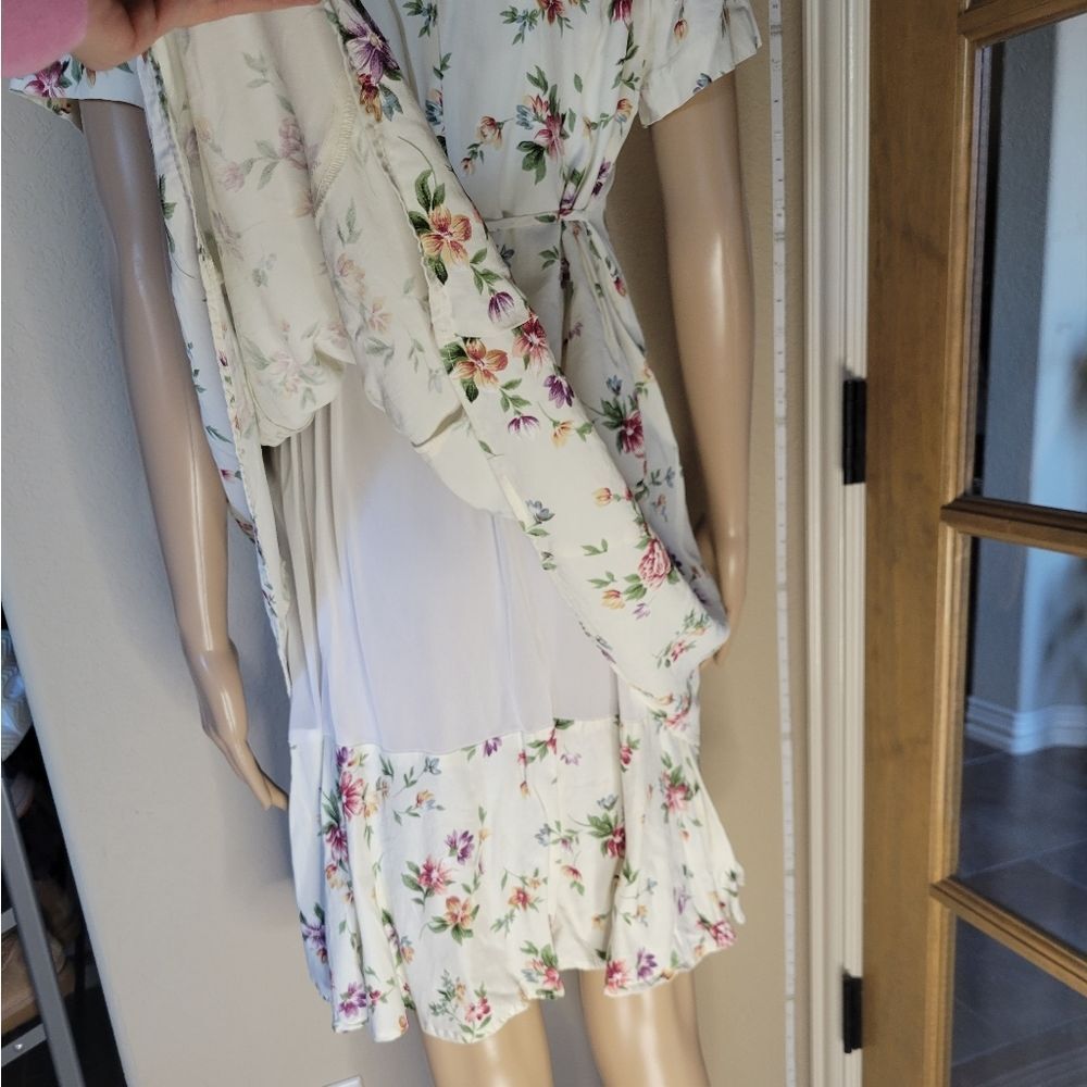 Vintage MEG LAUREN floral dress - Picture 11 of 14
